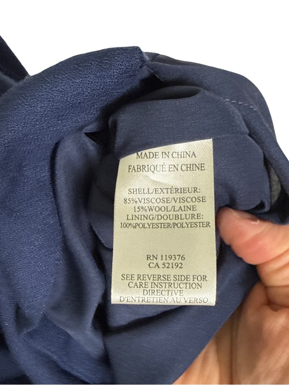 Helmut Lang Draped Tuck Dress Size 0 Navy Etch Minimalist NWT - Picture 5 of 7